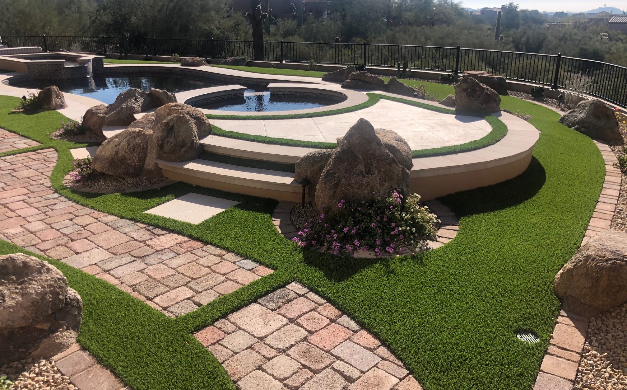 Summer Daze Pools and Spas w landscaping
